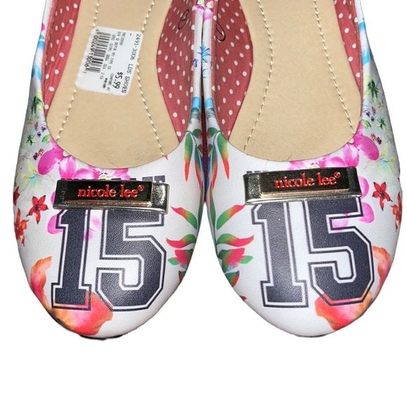 Nicole Lee multicolored ballerina flats - Picture 1 of 3